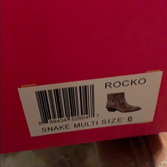 Catherine Malandrino Rocko Snake Multi color boots - Picture 10 of 11